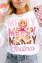 Gingerbread Graphic Print Crew Neck Sweatshirt