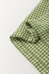 Gingham Wide Leg Loose Pocket Overall Jumpsuit