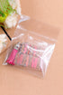 Girl Mama Lettering Wood Disc Tassel Keychain