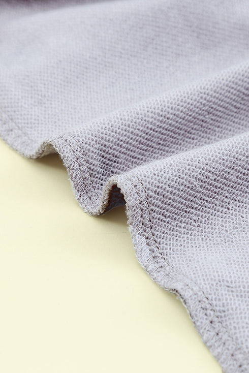 Give A Little Love Crew Neck Star Print Long Sleeve Top