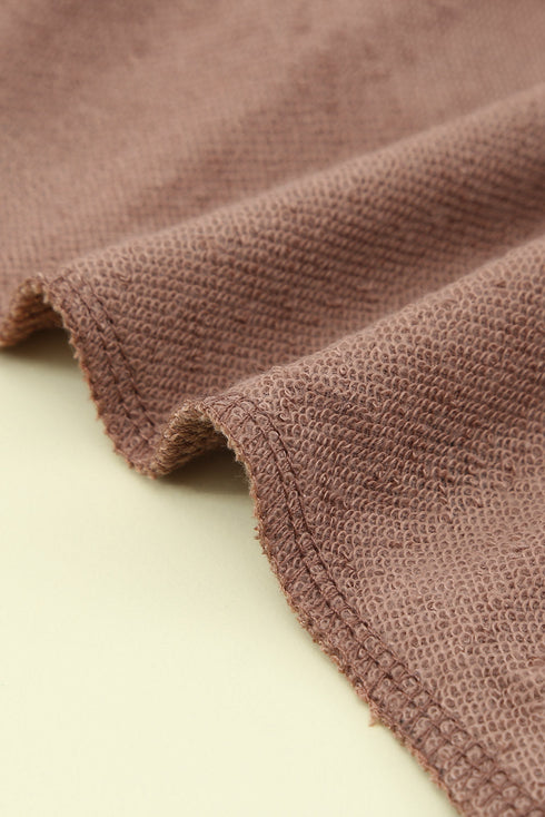 Give A Little Love Crew Neck Star Print Long Sleeve Top