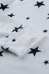 Give A Little Love Crew Neck Star Print Long Sleeve Top