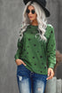 Give A Little Love Crew Neck Star Print Long Sleeve Top