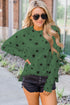 Give A Little Love Crew Neck Star Print Long Sleeve Top