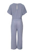 Glamorous Belted Wide Leg Silhouette Dressy Jumpsuit