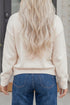 Go Team Football Drop Shoulder Letter Print Knit Sweater