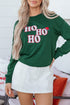Graphic Letter Print Crew Neck Pullover Sweatshirt