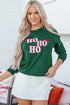 Graphic Letter Print Crew Neck Pullover Sweatshirt