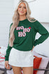 Graphic Letter Print Crew Neck Pullover Sweatshirt