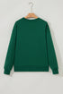 Graphic Letter Print Crew Neck Pullover Sweatshirt