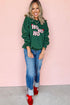 Graphic Letter Print Crew Neck Pullover Sweatshirt