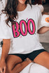 Graphic Letter Print Crew Neck Short Sleeve Tee