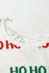 Graphic Letter Print Drop Shoulder Pullover Short Sets