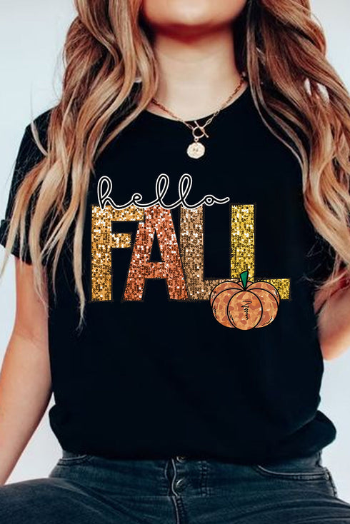 Graphic Letter Print Short Sleeve Jersey Knit Tee