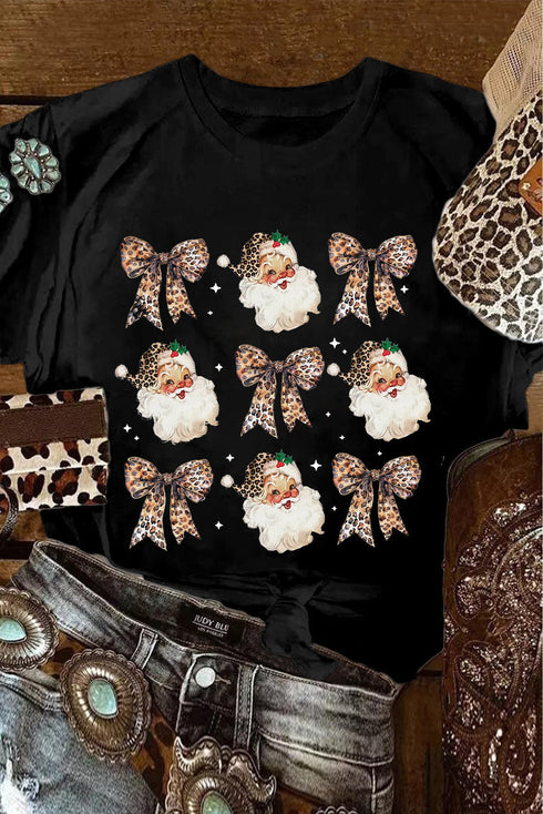 Graphic Print Crew Neck Short Sleeve Soft Tee