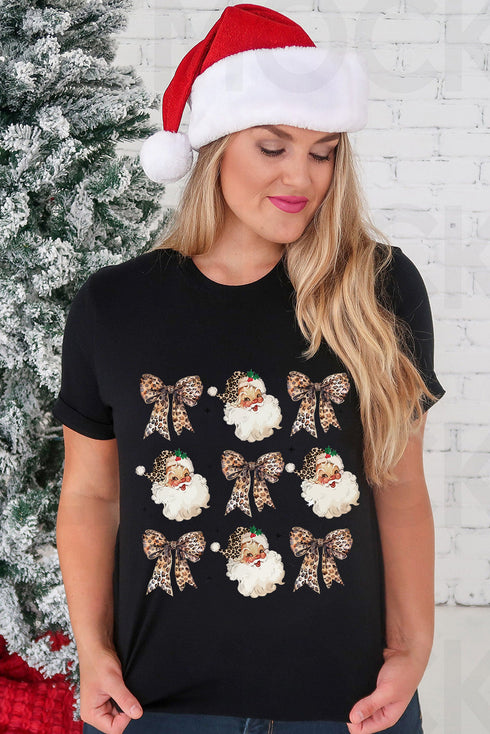 Graphic Print Crew Neck Short Sleeve Soft Tee