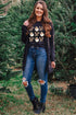 Graphic Print Crew Neck Short Sleeve Soft Tee