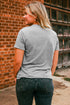 Graphic Print Short Sleeve Crew Neck Jersey Tee