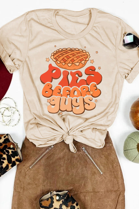 Graphic Slogan Print Short Sleeve Crew Neck Soft Tee