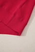 Graphic Text Balloon Sleeve Crew Neck Sweater