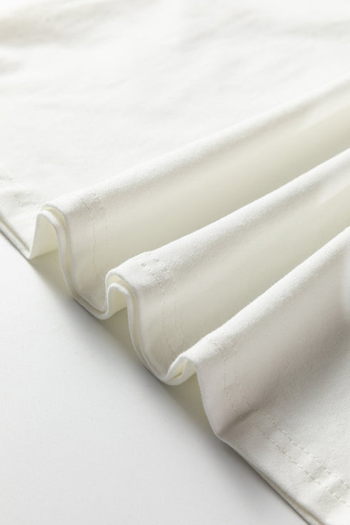 Graphic Tree Print Short Sleeve Cotton Lounge Set