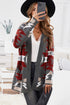 Gray Moraga Pocketed Aztec Cardigan