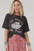 Gray We Trust In Dolly Western Fashion Graphic Tee