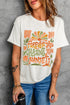 Groovy Floral Forever Chasing Sunsets Graphic Print T Shirt