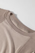 Half Lantern Sleeve Collared V Neck Pullover Shirt
