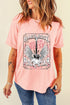 Hard Rock Guitar Graphic Short Sleeve Crew Neck Tee