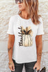 Harvest Pumpkin Graphic Print Short Sleeve Tee