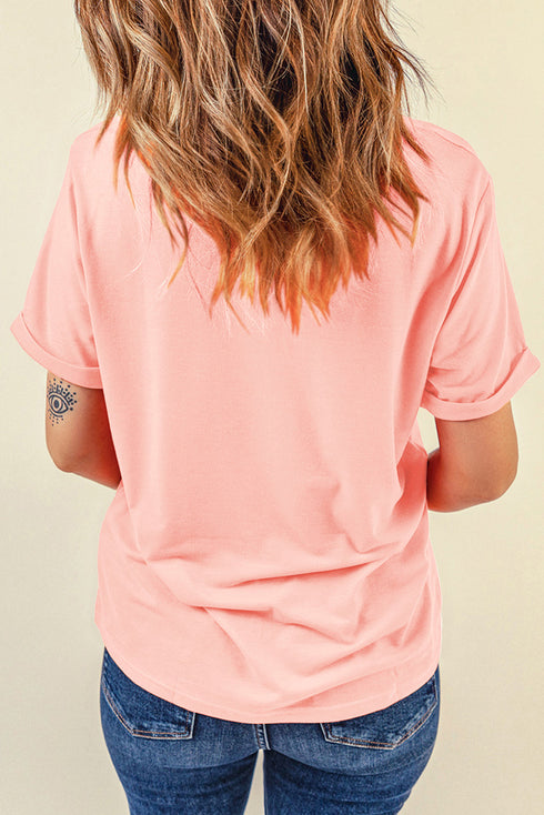 He Is Risen Cross Graphic Short Sleeve Tee