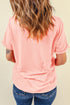 He Is Risen Cross Graphic Short Sleeve Tee