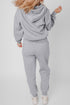 Heavyweight Fleece Hoodie And Seamed Jogger Set