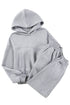 Heavyweight Fleece Hoodie And Seamed Jogger Set