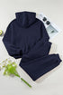 Heavyweight Fleece Hoodie And Seamed Jogger Set