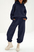 Heavyweight Fleece Hoodie And Seamed Jogger Set
