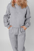 Heavyweight Fleece Hoodie And Seamed Jogger Set