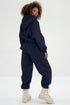 Heavyweight Fleece Hoodie And Seamed Jogger Set