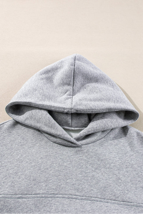 Heavyweight Fleece Hoodie And Seamed Jogger Set