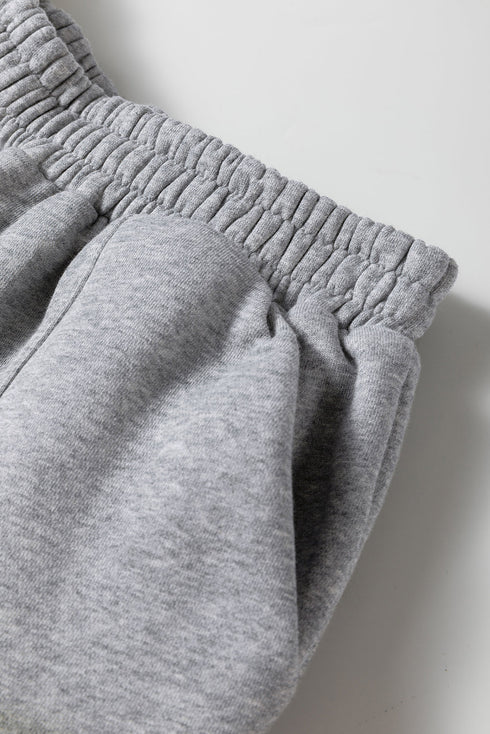 Heavyweight Fleece Hoodie And Seamed Jogger Set