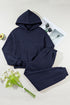 Heavyweight Fleece Hoodie And Seamed Jogger Set