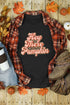 Hey There Pumpkin Leopard Print Short Sleeve Graphic Tee