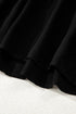 Hidden Button Short Sleeve Ruffle Tiered A-Line Maxi Dress