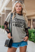 High Cowboys & Country Music Graphic Crew Neck T Shirt