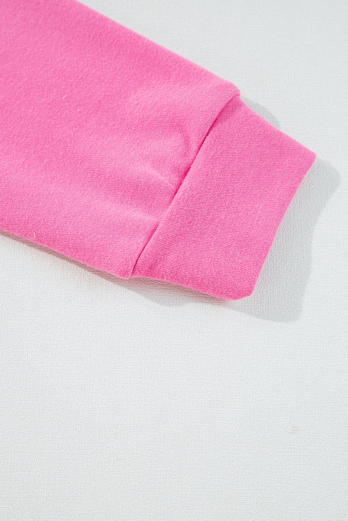 High Low Color Block Patchwork Long Sleeve Short Sets