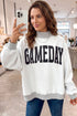 High Neck Double Side Printed Reversible Sweatshirt