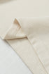 High Neck Ribbed Knit Flutter Sleeve Blouse