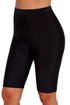 High Rise Adjustable Drawstring Fitted Performance Shorts