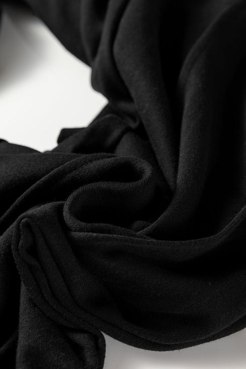 High Rise Drawstring Pintuck Wide Leg Sweatpants